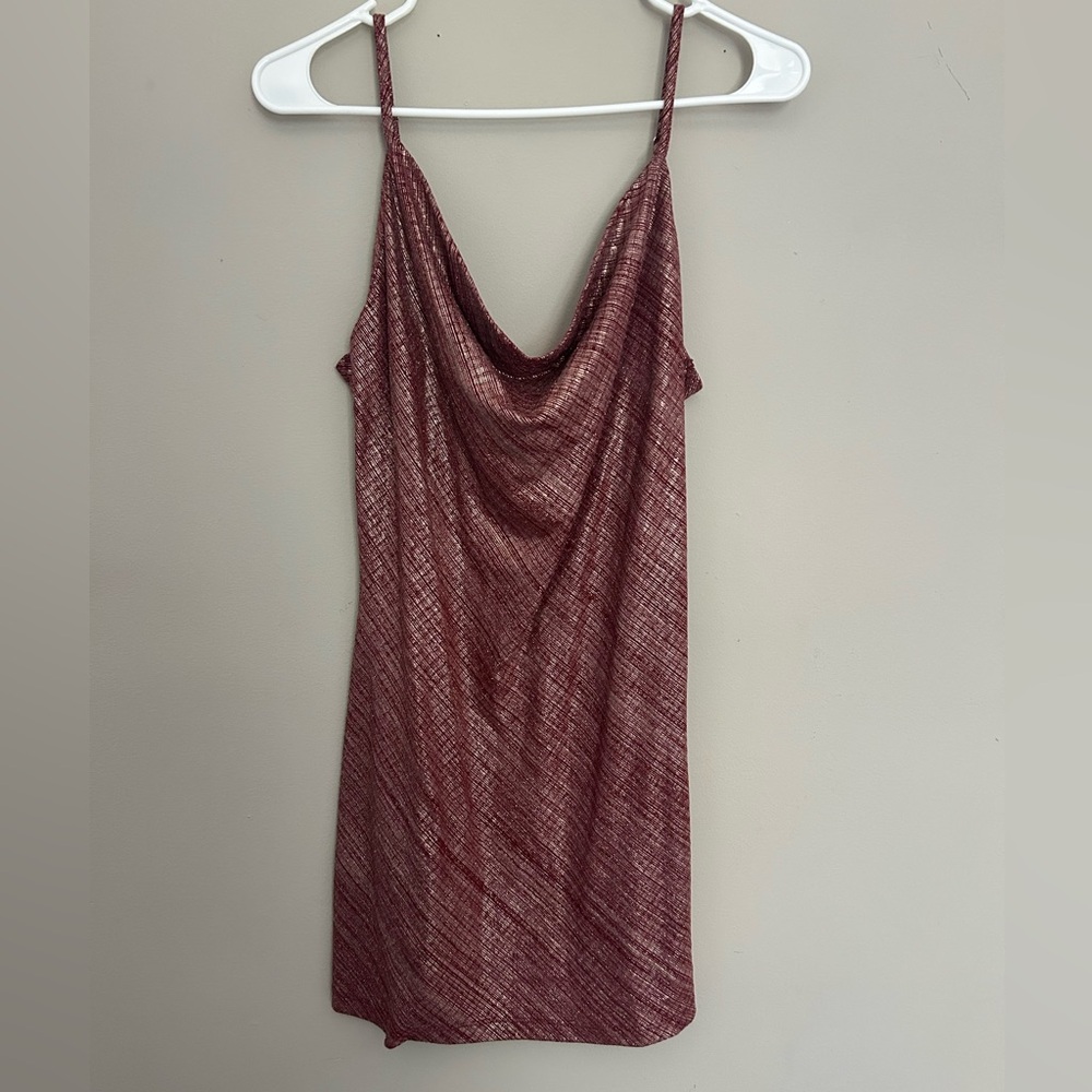 Forever 21 Shimmering Pink mini dress